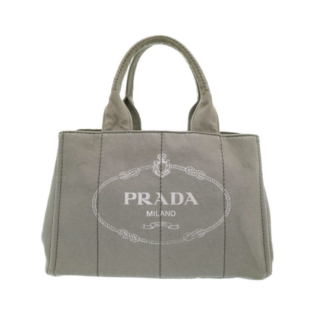 Prada Canapa 2way Tote Shoulder Bag Black - Picture 1 of 9